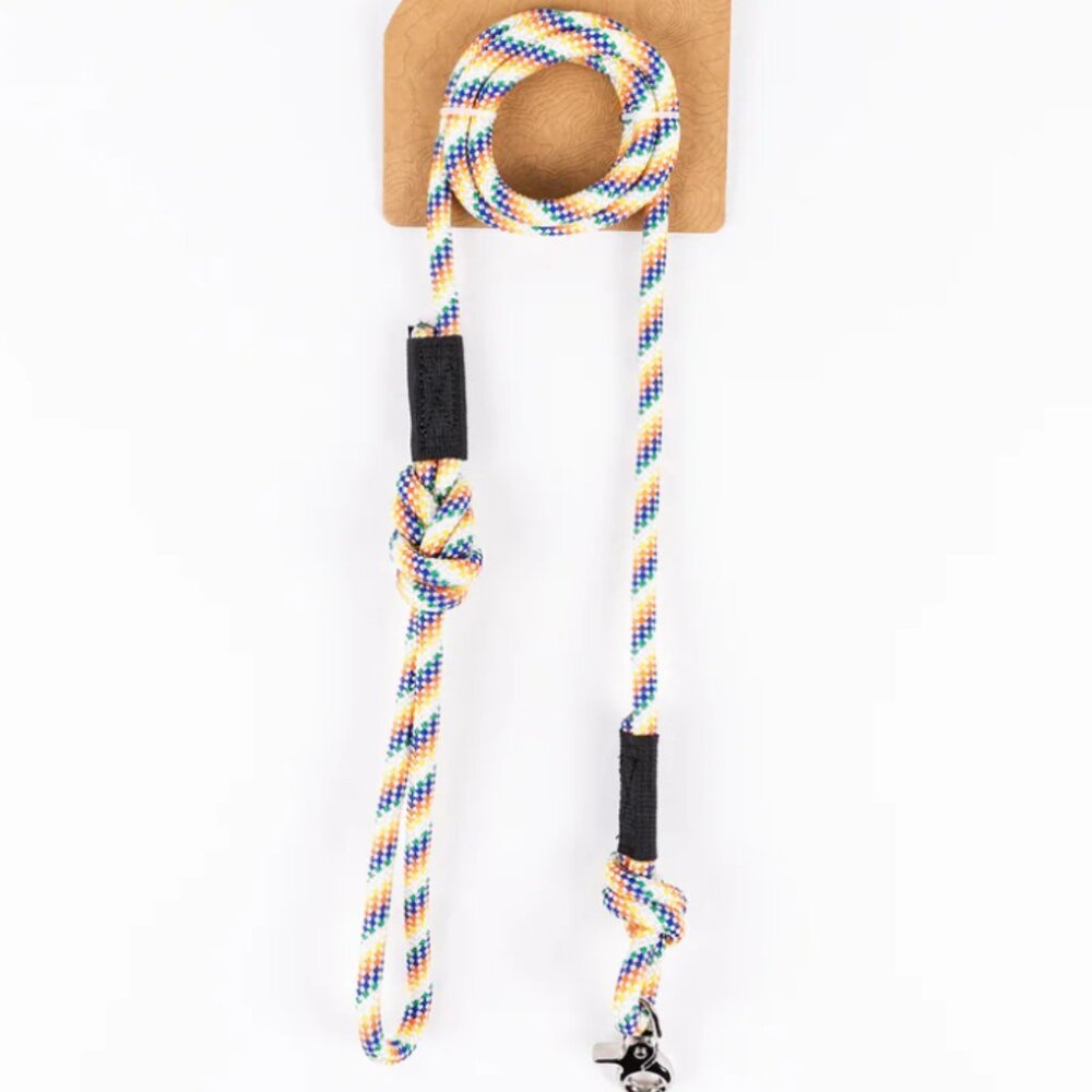 WILDERDOG Rainbow Quick Clip DOG Leash 5' - Picture 2 of 2